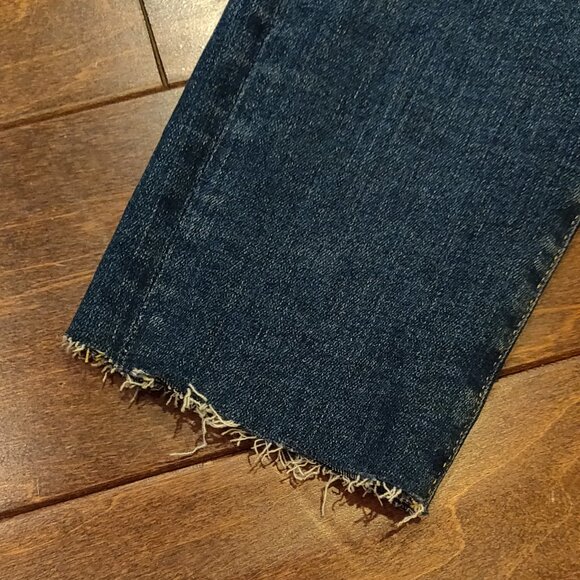 AG Jeans By Anthropologie  Vintage Stevie Ankle Button Up Jeans SIZE 26 R - Picture 7 of 7